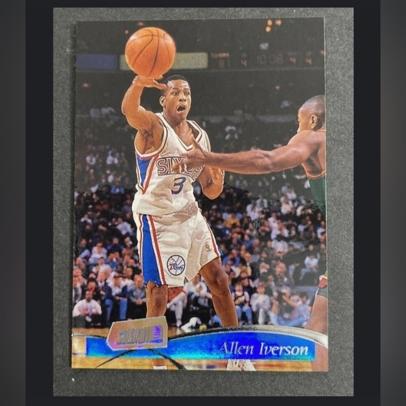 97 Allen Iverson Topps Basketball Card - Picture 3 of 5